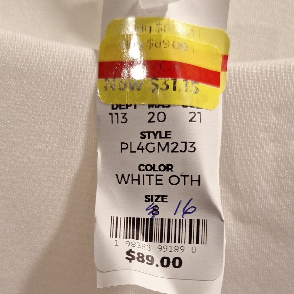 Andrew Marc Black and White Midi Dress NWT - Picture 3 of 3